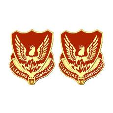 39th Field Artillery Regiment Unit Crest (Celeritas In Conficiendo)